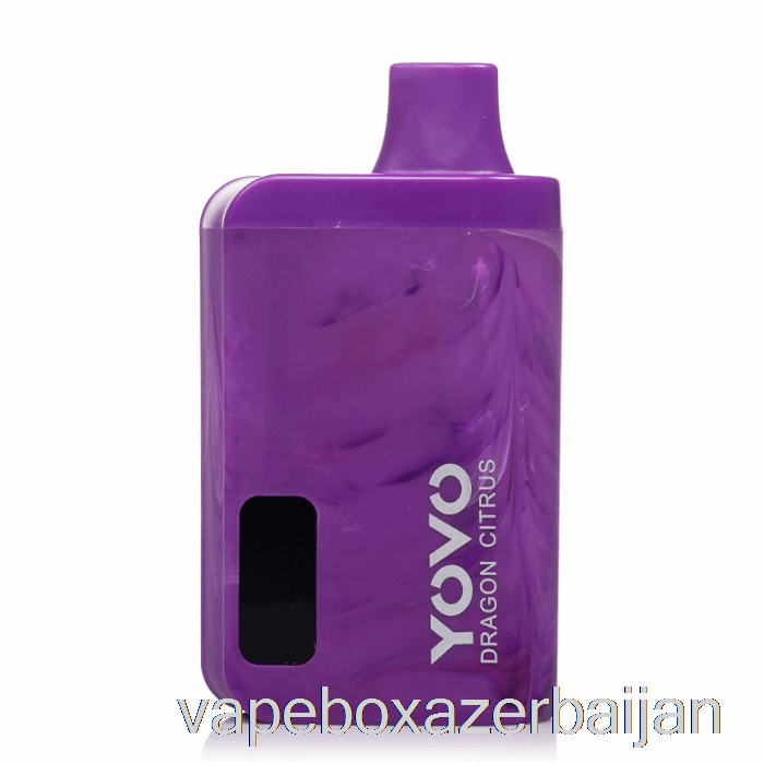 Vape Box Azerbaijan Yovo JB8000 Disposable Dragon Citrus